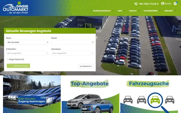 www.automarkt-dinser.de