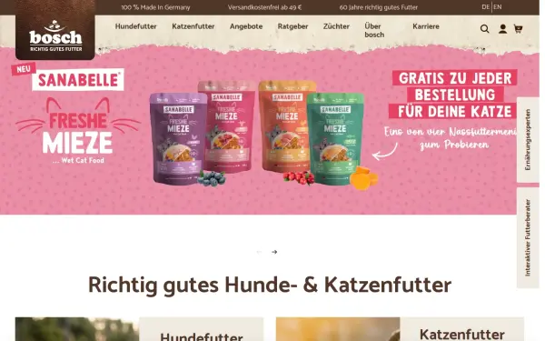 www.bosch-tiernahrung.de