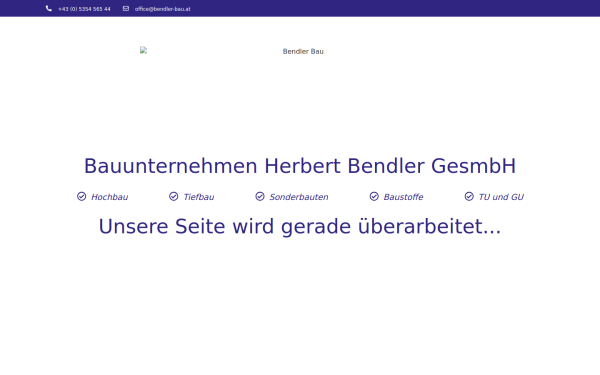 www.bendler-bau.at