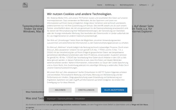 www.die-tastenkombination.de