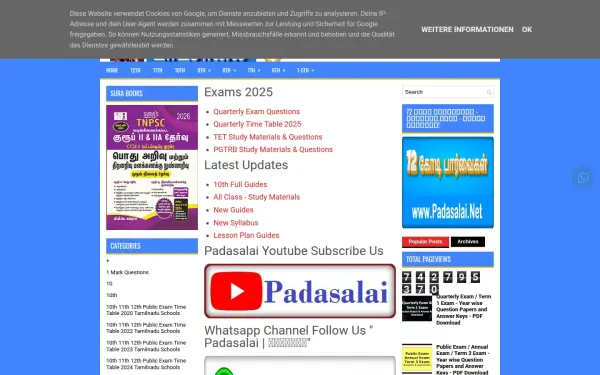 www.padasalai.net