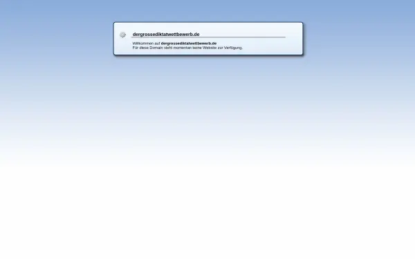 dergrossediktatwettbewerb.de
