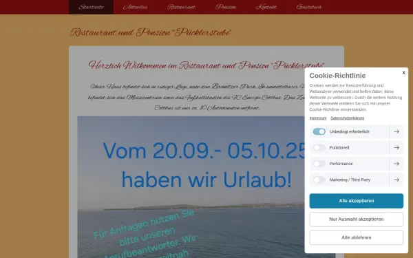 www.puecklerstube.de