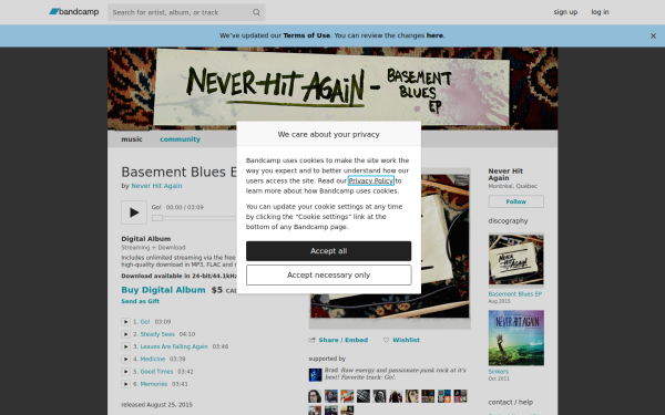 neverhitagain.bandcamp.com