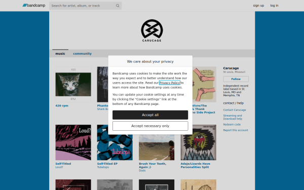 music.carucage.com