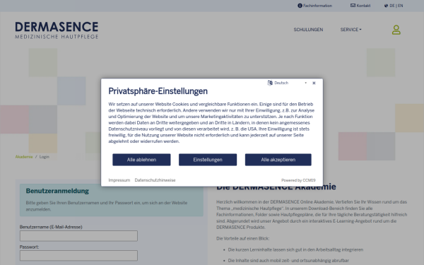 akademie.dermasence.de
