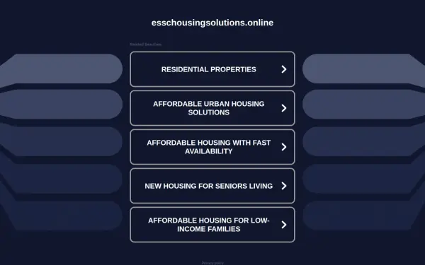 esschousingsolutions.online