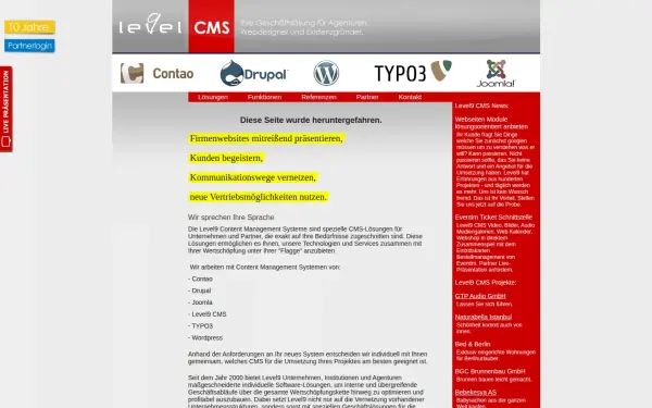 www.level9cms.de