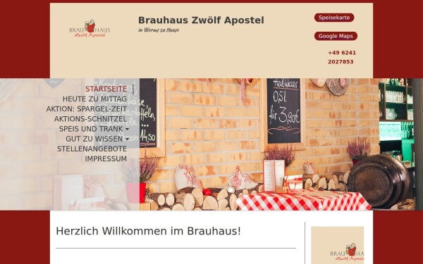 brauhaus-zwoelf-apostel.de