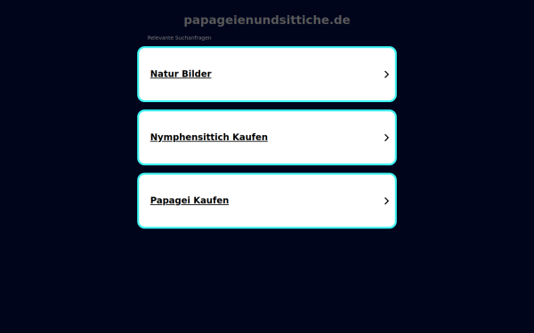 www.papageienundsittiche.de