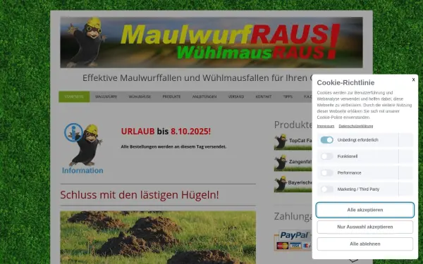 www.maulwurfraus.de