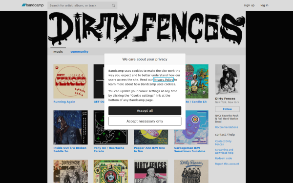 dirtyfences.bandcamp.com