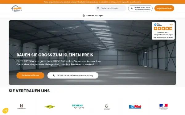 www.guenstigehallen.de