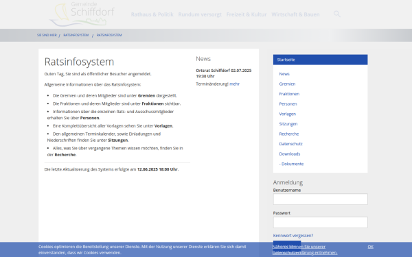 schiffdorf.ratsinfomanagement.net