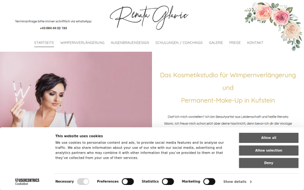 www.renataglavicbeautyartist.at