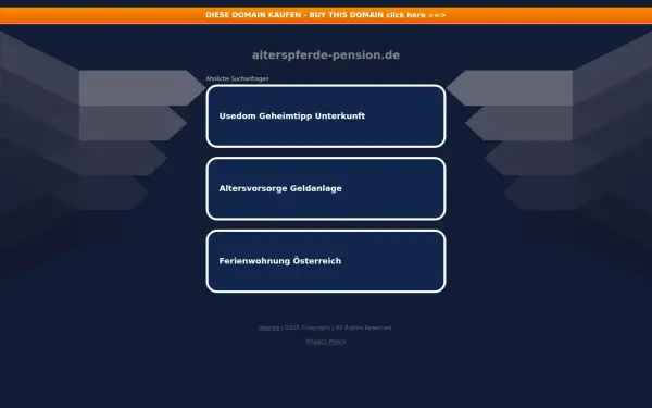 alterspferde-pension.de