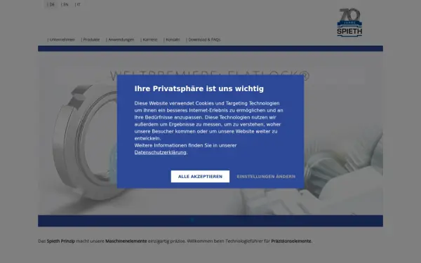 www.spieth-maschinenelemente.de