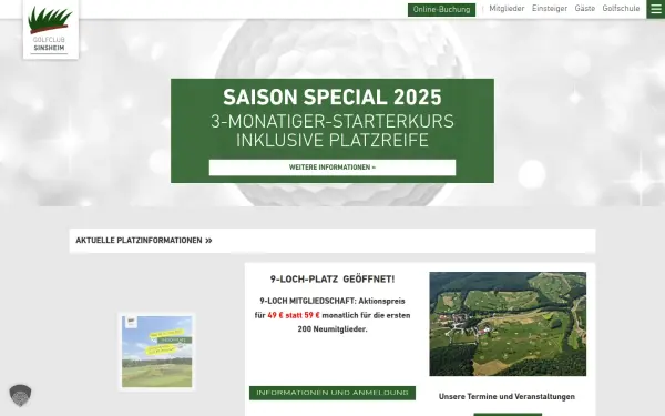 www.golfclubsinsheim.de