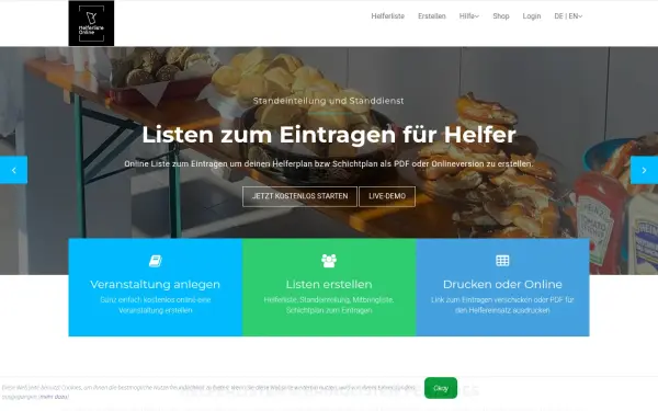 www.helferliste.online