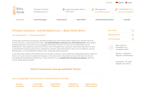 www.betaklinik.de