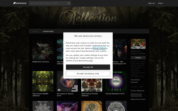 reflectionmusic.bandcamp.com