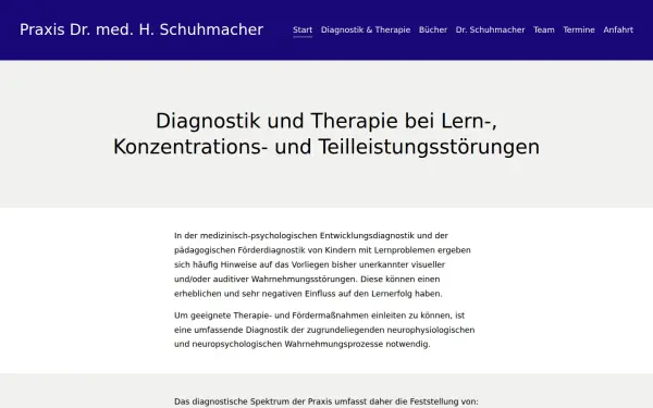 www.dr-schuhmacher.de