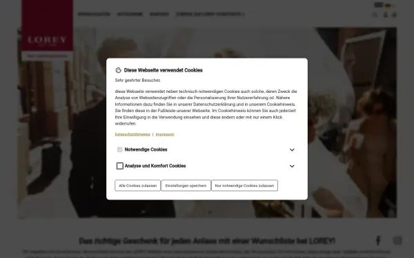 wunschliste.lorey.de