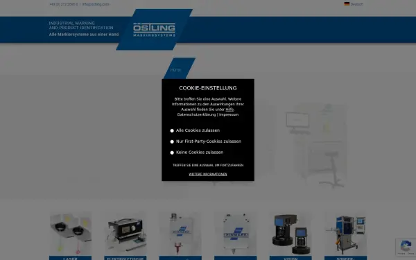 www.oestling-markiersysteme.de