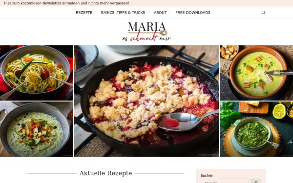 www.mariaesschmecktmir.com