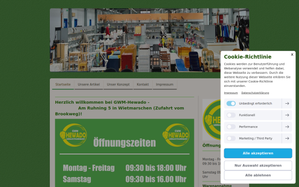 www.gebrauchtwarenmarkt-hewado.de