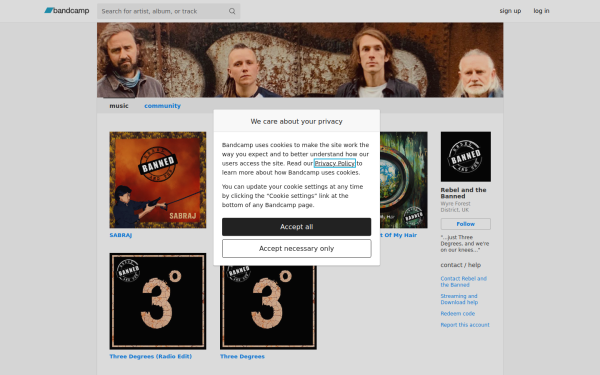 rebelandthebanned.bandcamp.com