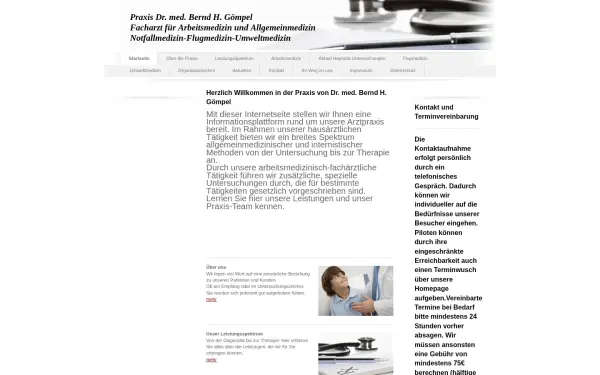 www.drgoempel.de