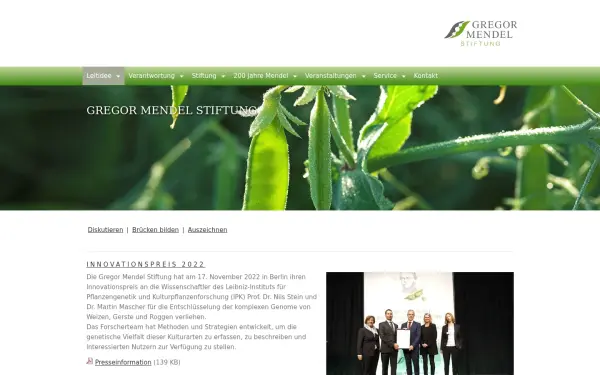 gregor-mendel-stiftung.de