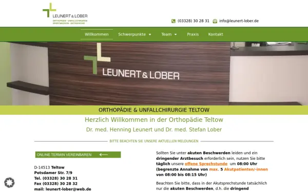 orthopaedie-teltow.com