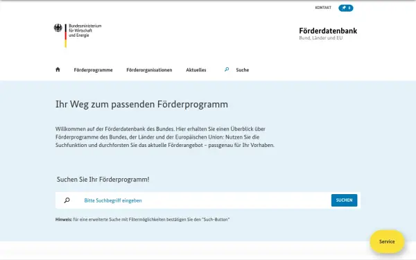 www.foerderdatenbank.de