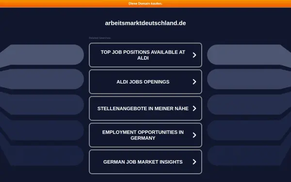 arbeitsmarktdeutschland.de