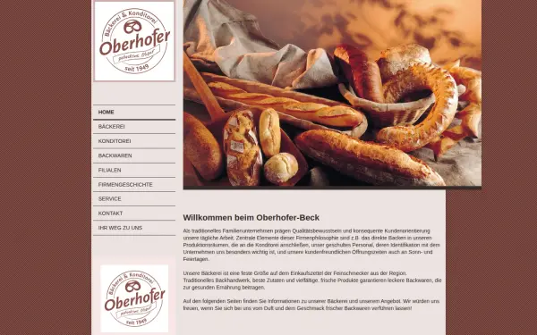 www.baeckerei-oberhofer.de