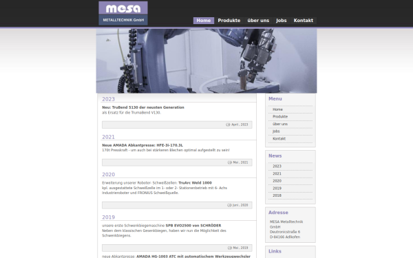 mesa-metalltechnik.de