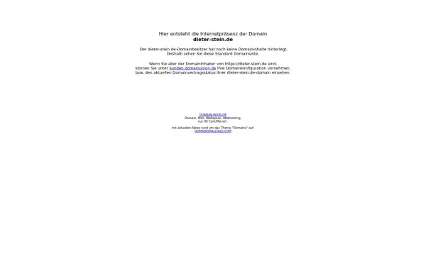 www.dieter-stein.de
