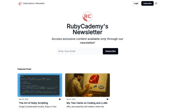 newsletter.rubycademy.com