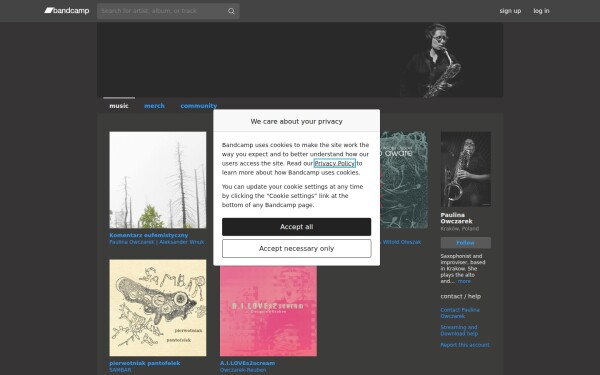 paulinaowczarek.bandcamp.com