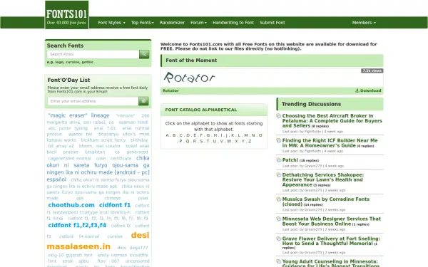 fonts101.com