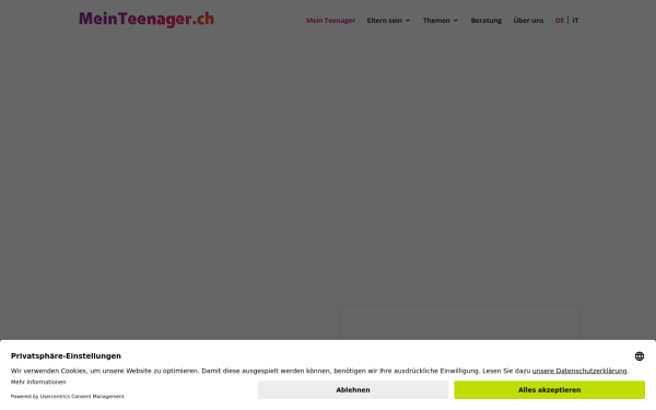meinteenager.ch