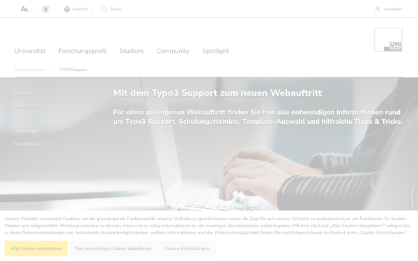 typo3support.uni-graz.at