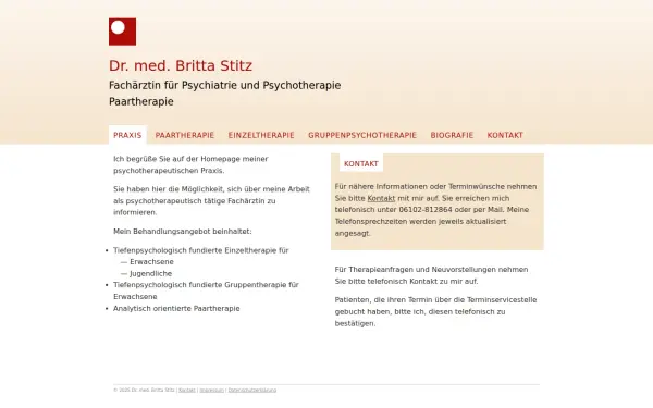 psychotherapie-stitz.de