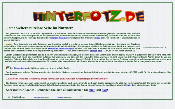 hinterfotz.de