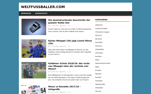 weltfussballer.com