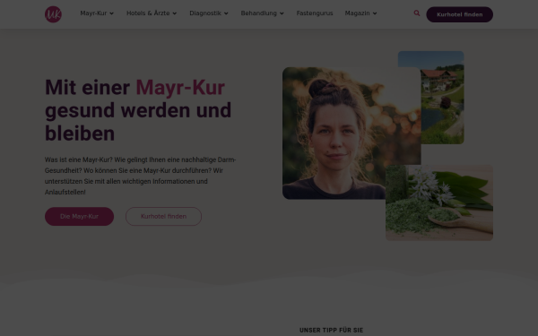 www.mayr-kuren.de