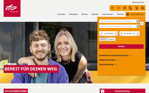 www.kvv.de