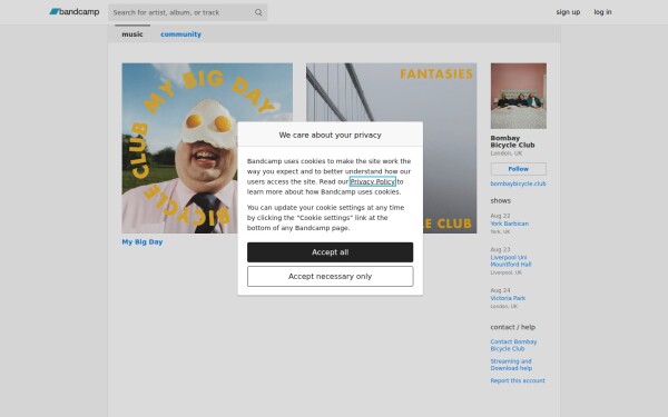 bombaybicycleclub.bandcamp.com